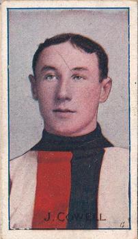 1907-08 Sniders and Abrahams Australian Footballers - Victorian League Players Series D #NNO Jim Cowell Front